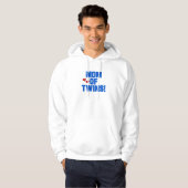 Mam van Twins-Blue Text Tshirts en Gifts (Voorkant volledig)