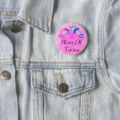 Mam van Twins Button (jongen, meisje) (In situ)