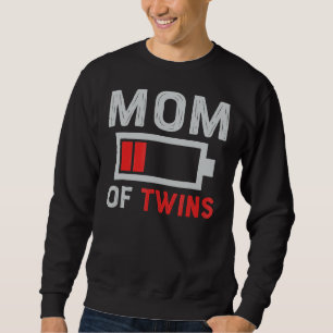 Mam van Twins Cadeau van Son Daughter Mothers Da Trui