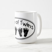 Mam van Twins Stainless Steel Travel Mug Koffiemok (Voorkant rechts)