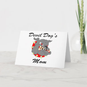 Mam van USMC Devil Dog Kaart