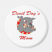 Mam van USMC Devil Dog Magneet (Voorkant)