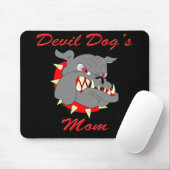 Mam van USMC Devil Dog Muismat (Met muis)