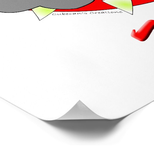 Mam van USMC Devil Dog Poster (Hoek)