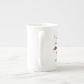 Mam van volwassenen Hashtag  mok (Achterkant)