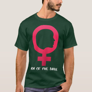 Mam van vrouwen van de bruid t-shirt