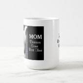 Mam verdient een rusttijd witte puppy Dog Koffiemok (Center)