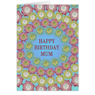 Mam Verjaardag haakbloemen