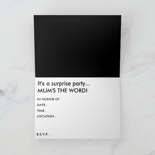 mam. verrassingsfeest (Binnen)