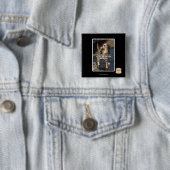 Mam! Vierkante Button 5,1 Cm (In situ)