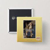 Mam! Vierkante Button 5,1 Cm (Voorkant /achterkant)