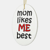 Mam vindt me het beste Ornament (Links)