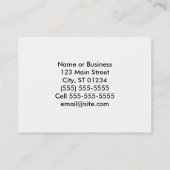 Mam Visitekaartje Contactkaartje (Achterkant)