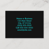 Mam Visitekaartje Contactkaartje (Achterkant)