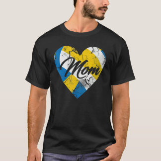Mam Volleyball Ball Heart Idea Mothrer Sport T-shirt