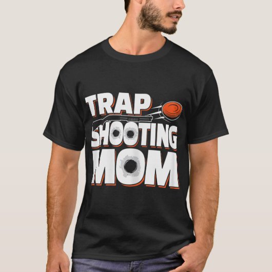 Mam voor het afschieten van vallen t-shirt (Voorkant)