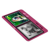 Mam voor koffie na koffie grappige buldog magneet (Rechterzijde)