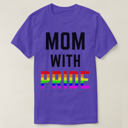 Mam voor LGBT Pride T-shirt (Design voorkant)