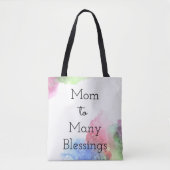 Mam voor veel zegeningen tote bag (Voorkant)