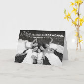 Mam, vriend, supervrouw Happy Moederdag Foto Kaart (Gele Bloem)