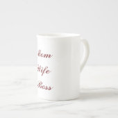 Mam vrouw baas porselein kop (Voorkant rechts)