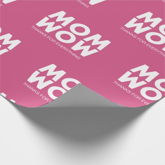 Mam, wauw! cadeaupapier (Hoek)