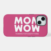 Mam, wauw! iPhone 15 case (Achterkant horizontaal)