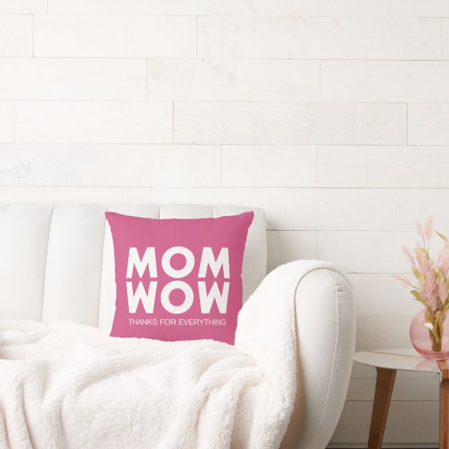 Mam, wauw! kussen (Bank)