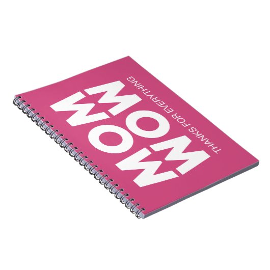 Mam, wauw! notitieboek (Rechterzijde)