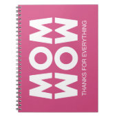 Mam, wauw! notitieboek (Voorkant)