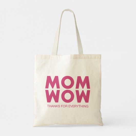 Mam, wauw! tote bag (Achterkant)
