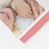 Mam We houden van je Foto Collage Coral Fleece Deken (Hoek)