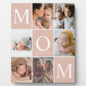 Mam We houden van je foto Collage Fotoplaat (Voorkant)