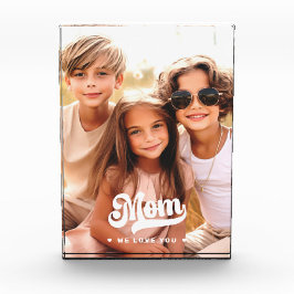 Mam we houden van je harten moederdag fotoblok