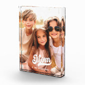 Mam we houden van je harten moederdag fotoblok (Rechts)