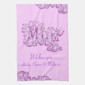 Mam we houden van je keukenhanddoek (Verticaal)