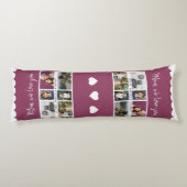 Mam we houden van je Kinderen 6 Fotocollage Lichaamskussen (Achterkant)