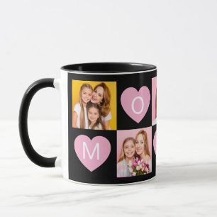 Mam We Liefhebben Jou Kinderen Namen Foto Collage Mok