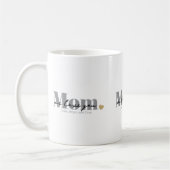 Mam We Love You Zwarte Script Koffiemok (Links)