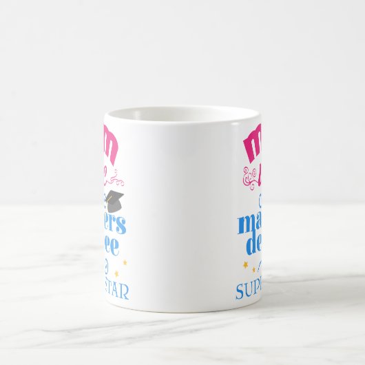 Mam Wife Masters Degree Afstuderen Coffee Mok Gift (Center)