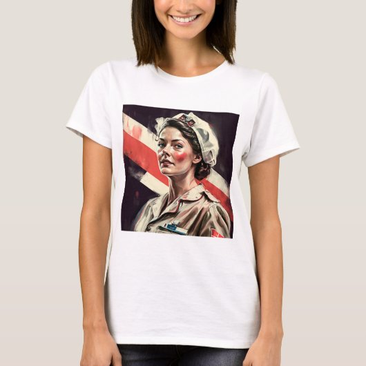 Mam Wife Nurse T-Shirt (Voorkant)
