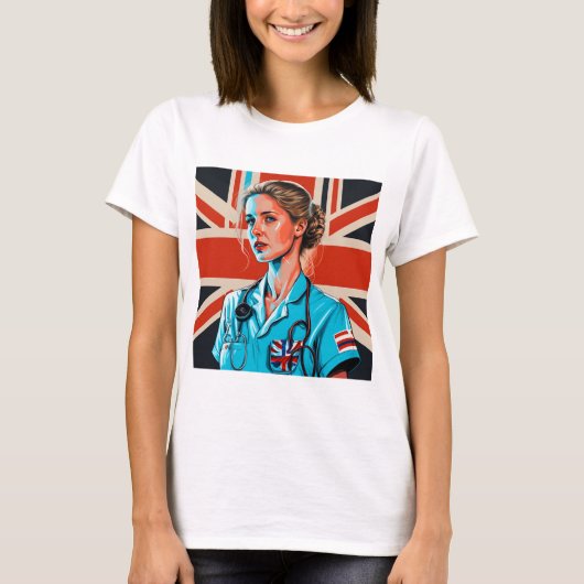 Mam Wife Nurse T-Shirt (Voorkant)