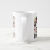 Mam Wij houden van u aangepaste Moederdag Foto Grote Koffiekop (Achterkant)