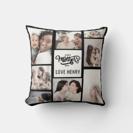 Mam Wij houden van u aangepaste Moederdag Foto Kussen