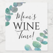 Mam Wijn Etiket (Enkel label)