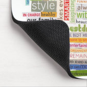 Mam Word Collage Mousepad Muismat (Hoek)
