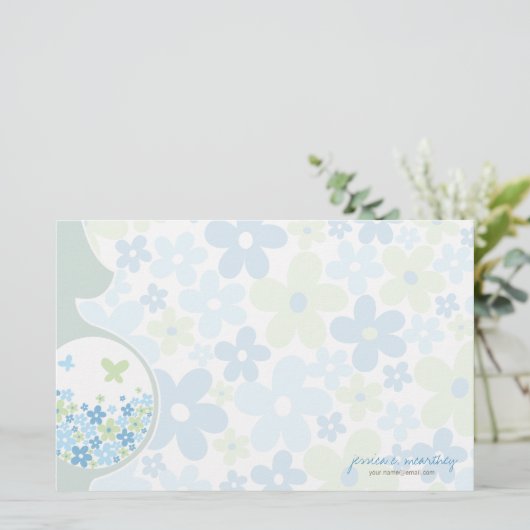 Mam wordt | Baby Boy Dank u Noteer Stationery Briefpapier (Staand voorkant)