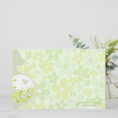 Mam wordt | Neutrale dank voor Baby Opmerking — St Briefpapier (Staand voorkant)