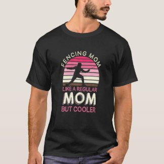 Mam wordt omgevormd tot een gewone mam, maar koel t-shirt
