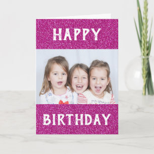 Mam World's beste ooit Kinder foto van Birthday Kaart